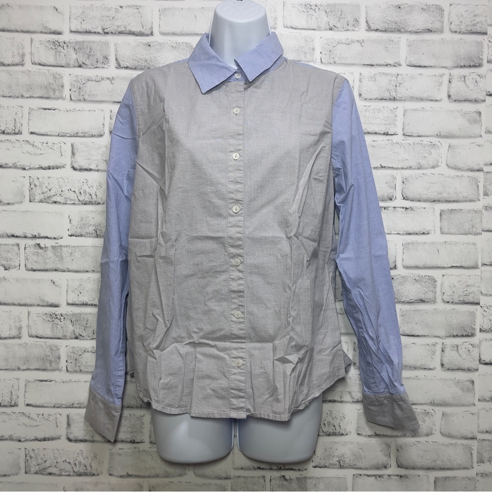 Tommy Hilfiger Two Tone Button Down Shirt Large